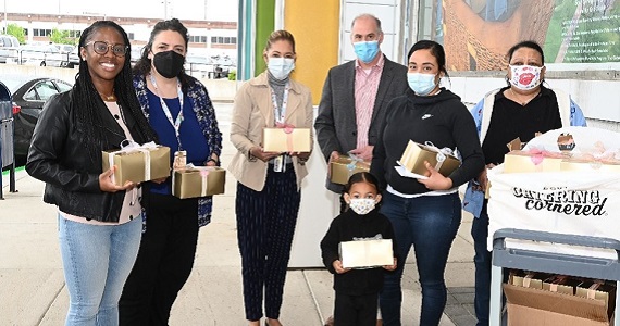 Maternal Child Health Student Organization delivers care packages